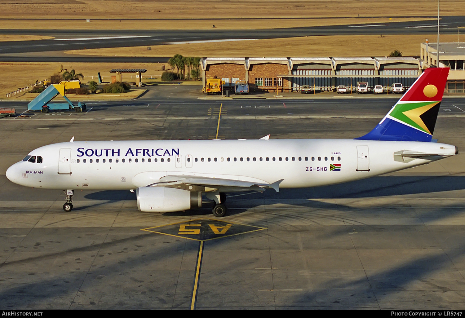 Aircraft Photo of ZS-SHG | Airbus A320-231 | South African Airways | AirHistory.net #309197