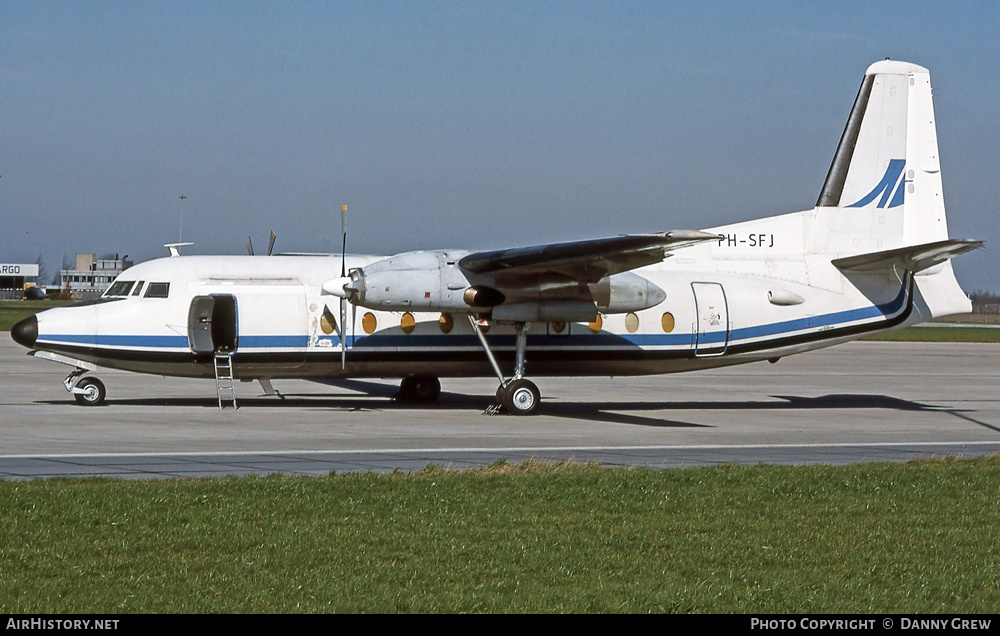Aircraft Photo of PH-SFJ | Fokker F27-400 Friendship | AirHistory.net #309207