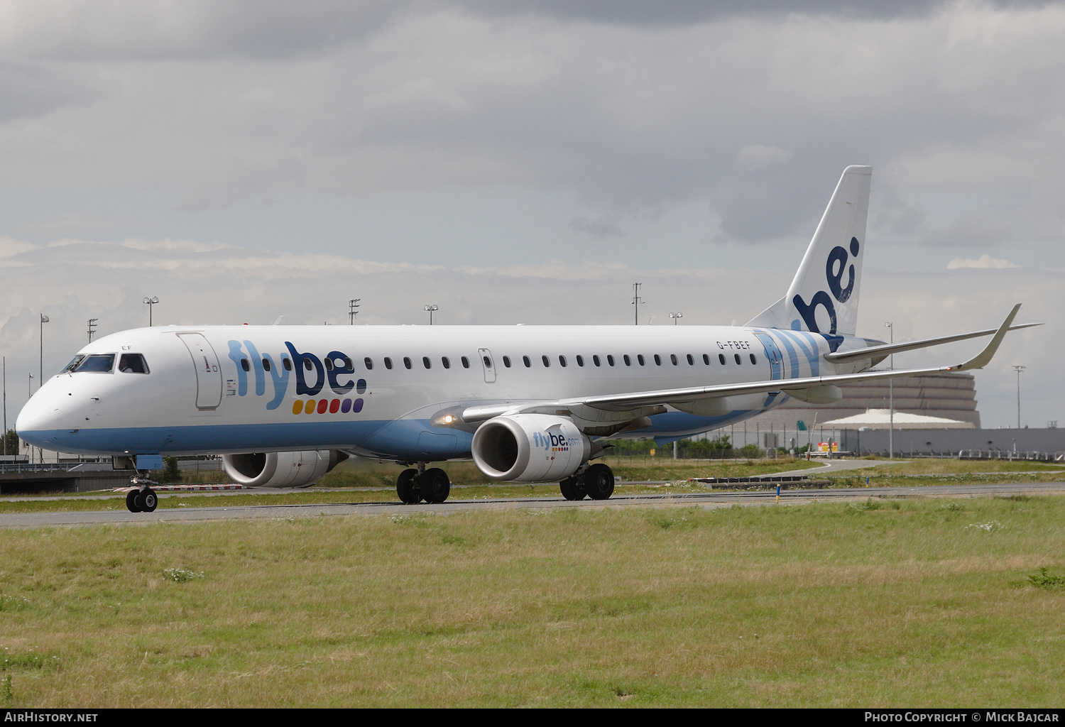 Aircraft Photo of G-FBEF | Embraer 195LR (ERJ-190-200LR) | Flybe | AirHistory.net #309221