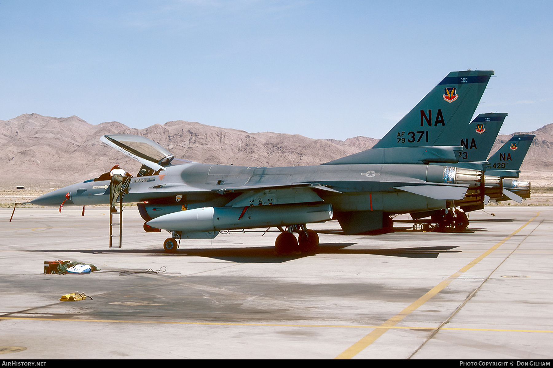 Aircraft Photo of 79-0371 / AF79-371 | General Dynamics F-16A Fighting Falcon | USA - Air Force | AirHistory.net #309235