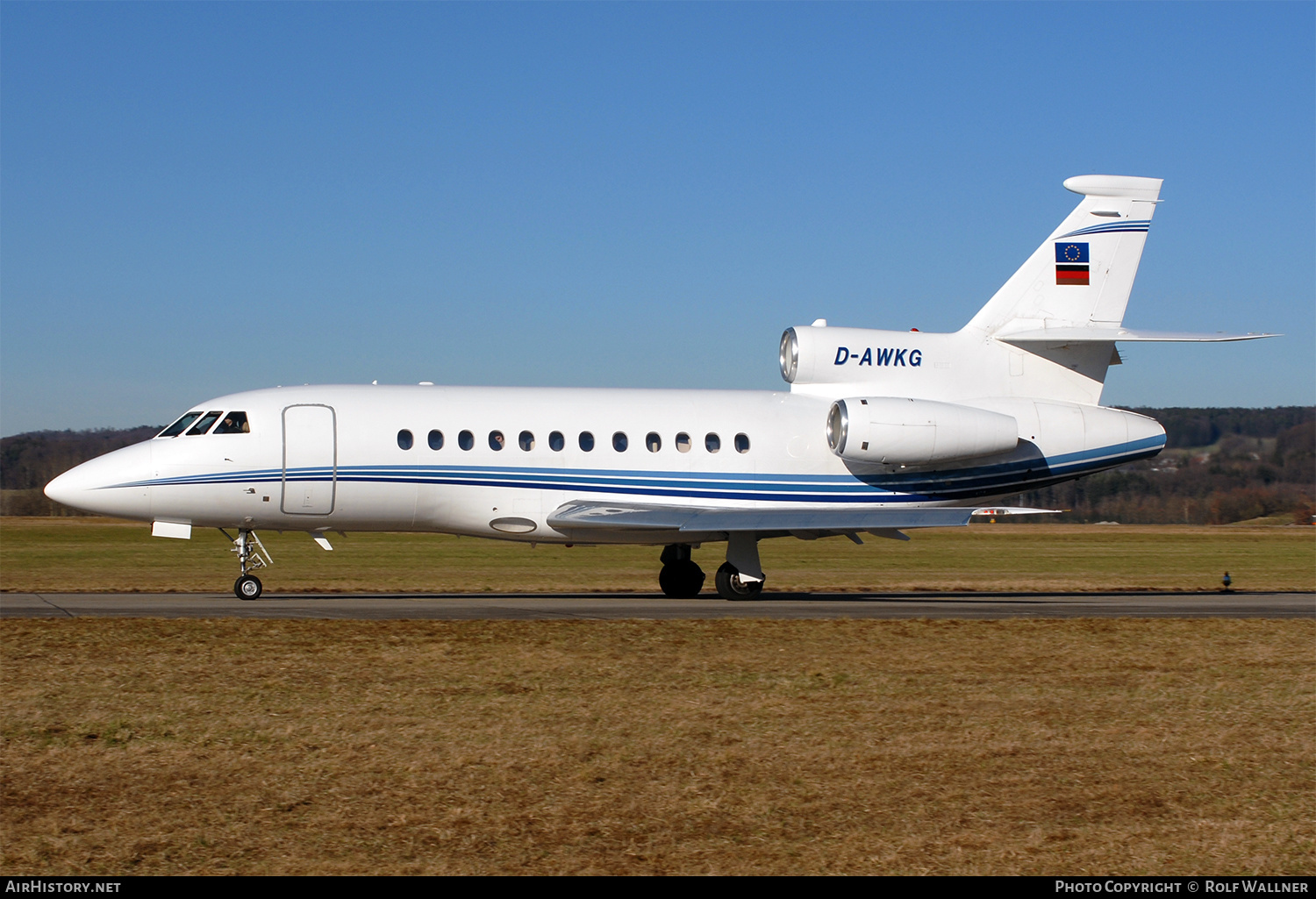 Aircraft Photo of D-AWKG | Dassault Falcon 900EX | AirHistory.net #309255
