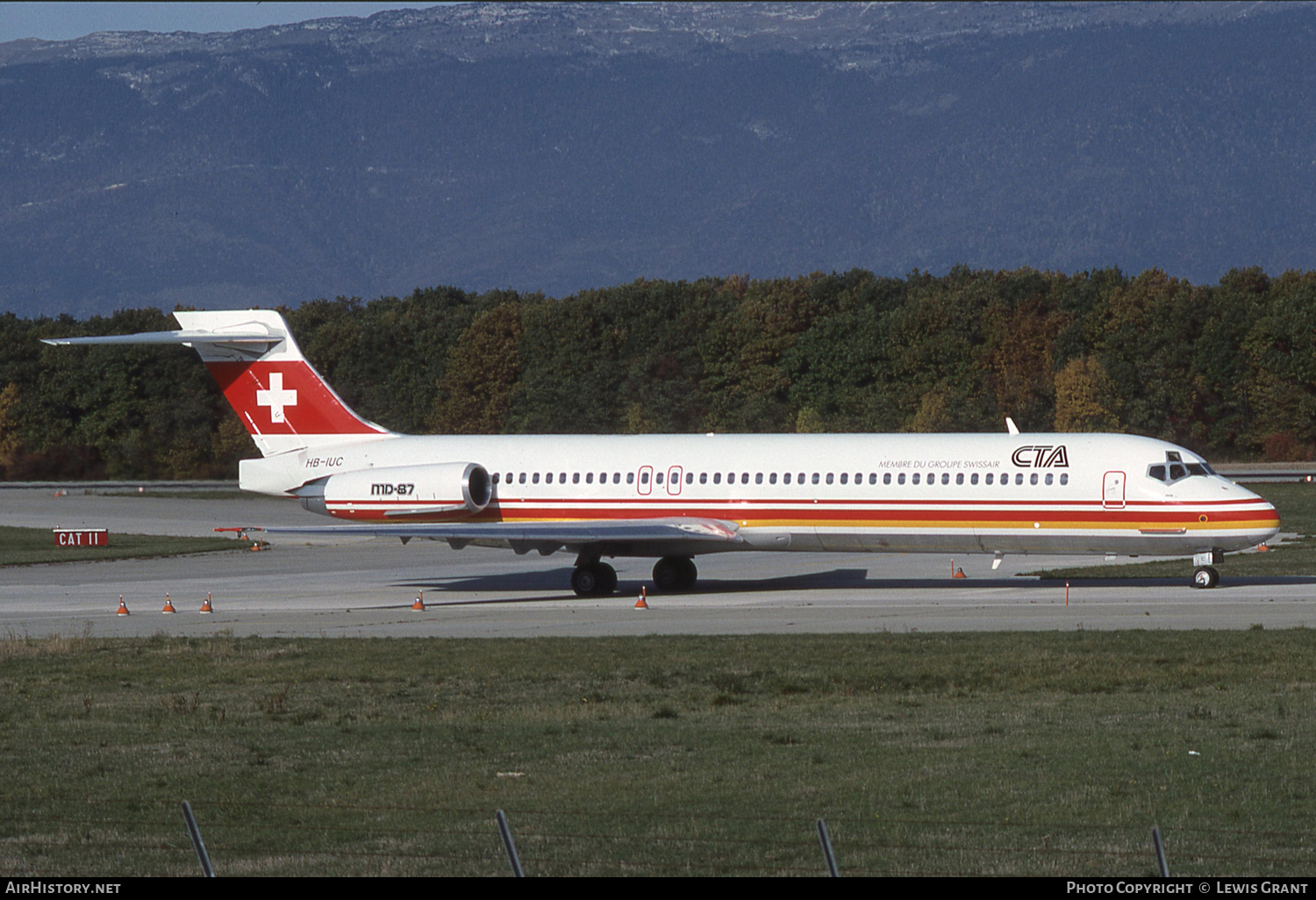 Aircraft Photo of HB-IUC | McDonnell Douglas MD-87 (DC-9-87) | CTA - Compagnie de Transport Aérien | AirHistory.net #309273