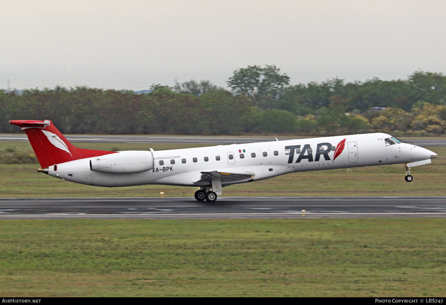 Aircraft Photo of XA-BPK | Embraer ERJ-145LR (EMB-145LR) | TAR Aerolíneas - Transportes Aéreos Regionales | AirHistory.net #309280
