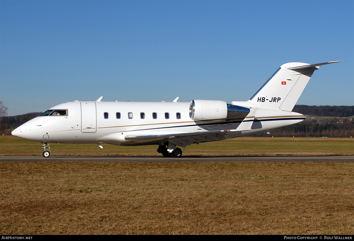 Aircraft Photo of HB-JRP | Bombardier Challenger 605 (CL-600-2B16) | AirHistory.net #309283