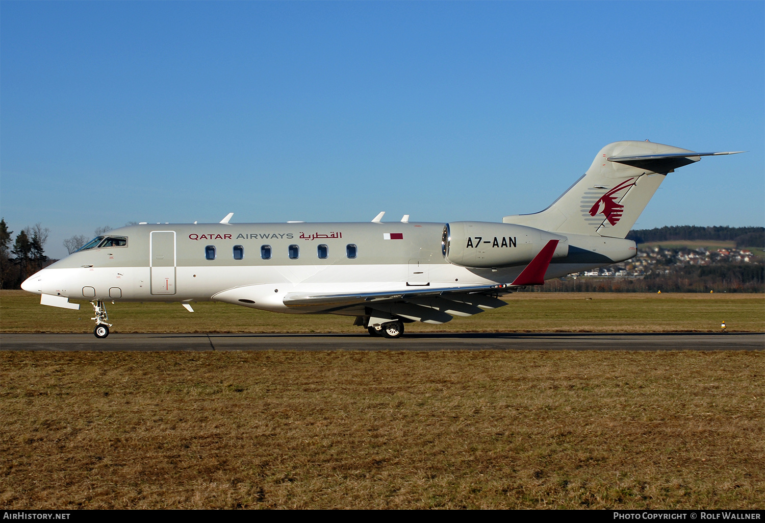 Aircraft Photo of A7-AAN | Bombardier Challenger 300 (BD-100-1A10) | Qatar Airways | AirHistory.net #309288