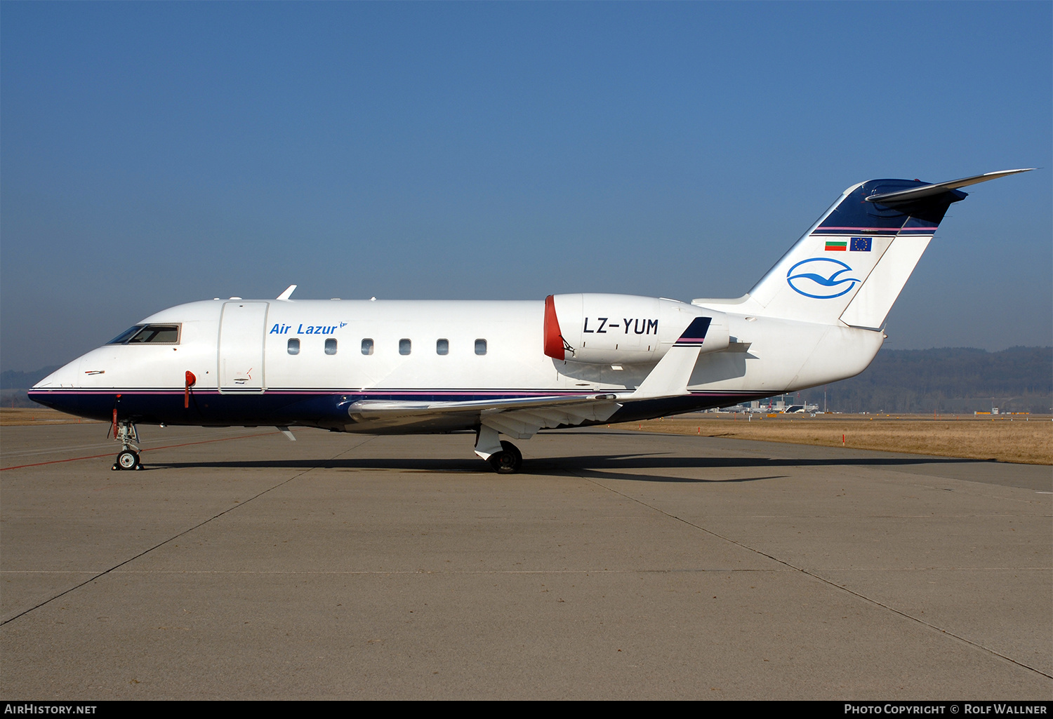 Aircraft Photo of LZ-YUM | Canadair Challenger 600S (CL-600-1A11) | Air Lazur | AirHistory.net #309289