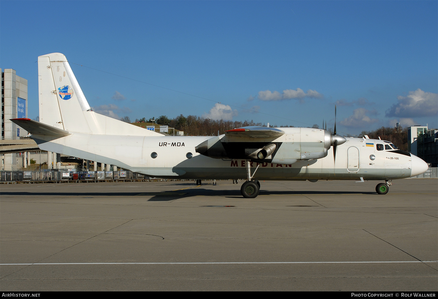 Aircraft Photo of UR-MDA | Antonov An-26-100 | Meridian Avia | AirHistory.net #309297