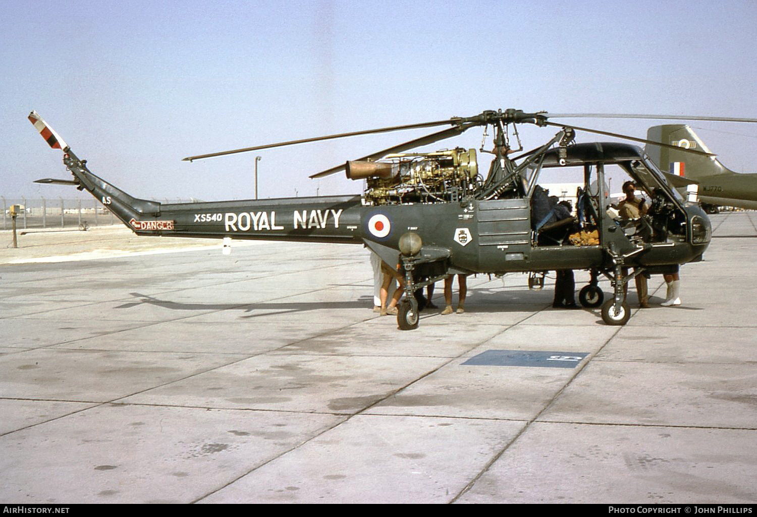 Aircraft Photo of XS540 | Westland Wasp HAS1 (P-531-2) | UK - Navy | AirHistory.net #309307