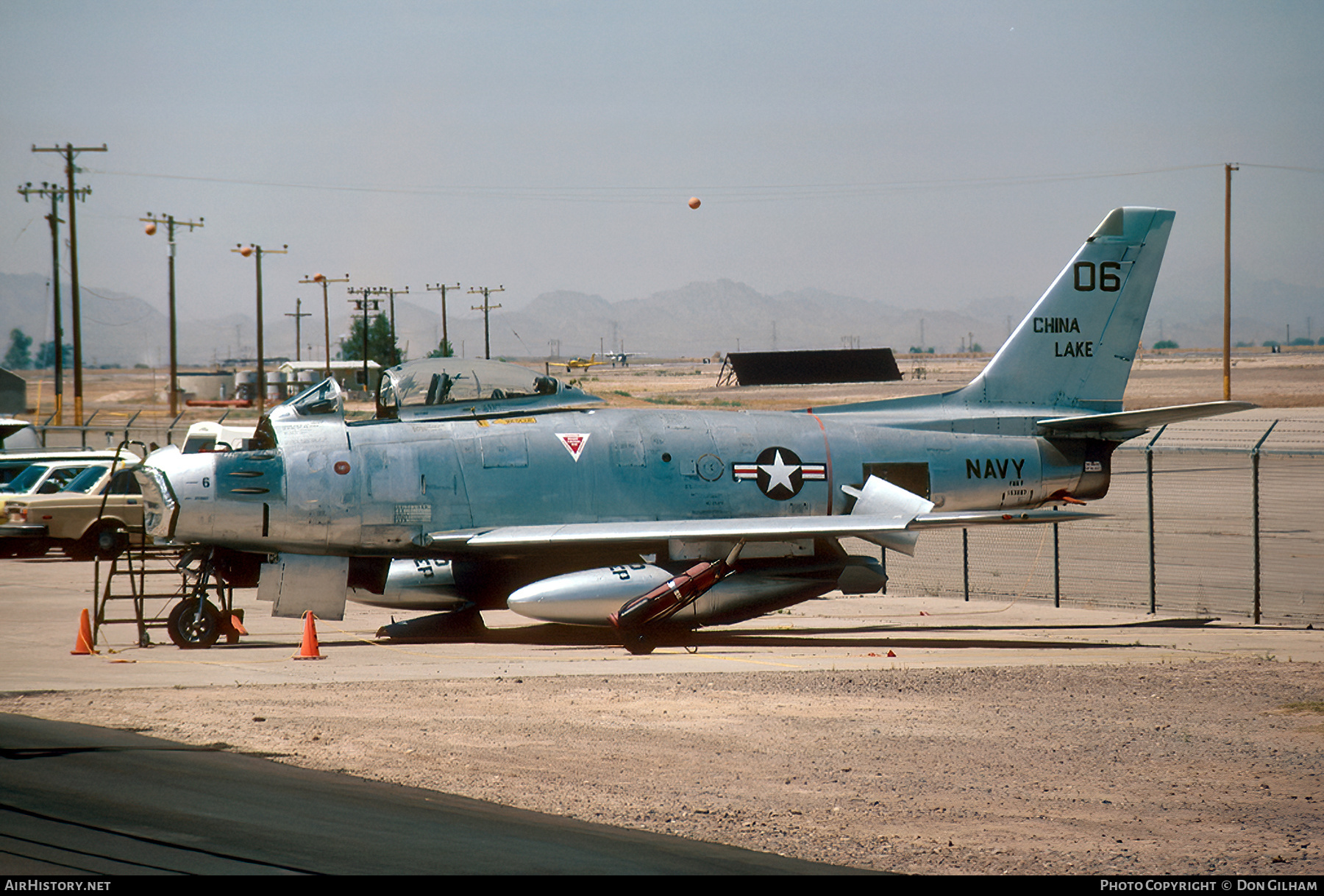 Aircraft Photo of 55-3883 / 53883 | North American QF-86F Sabre | USA - Navy | AirHistory.net #309316