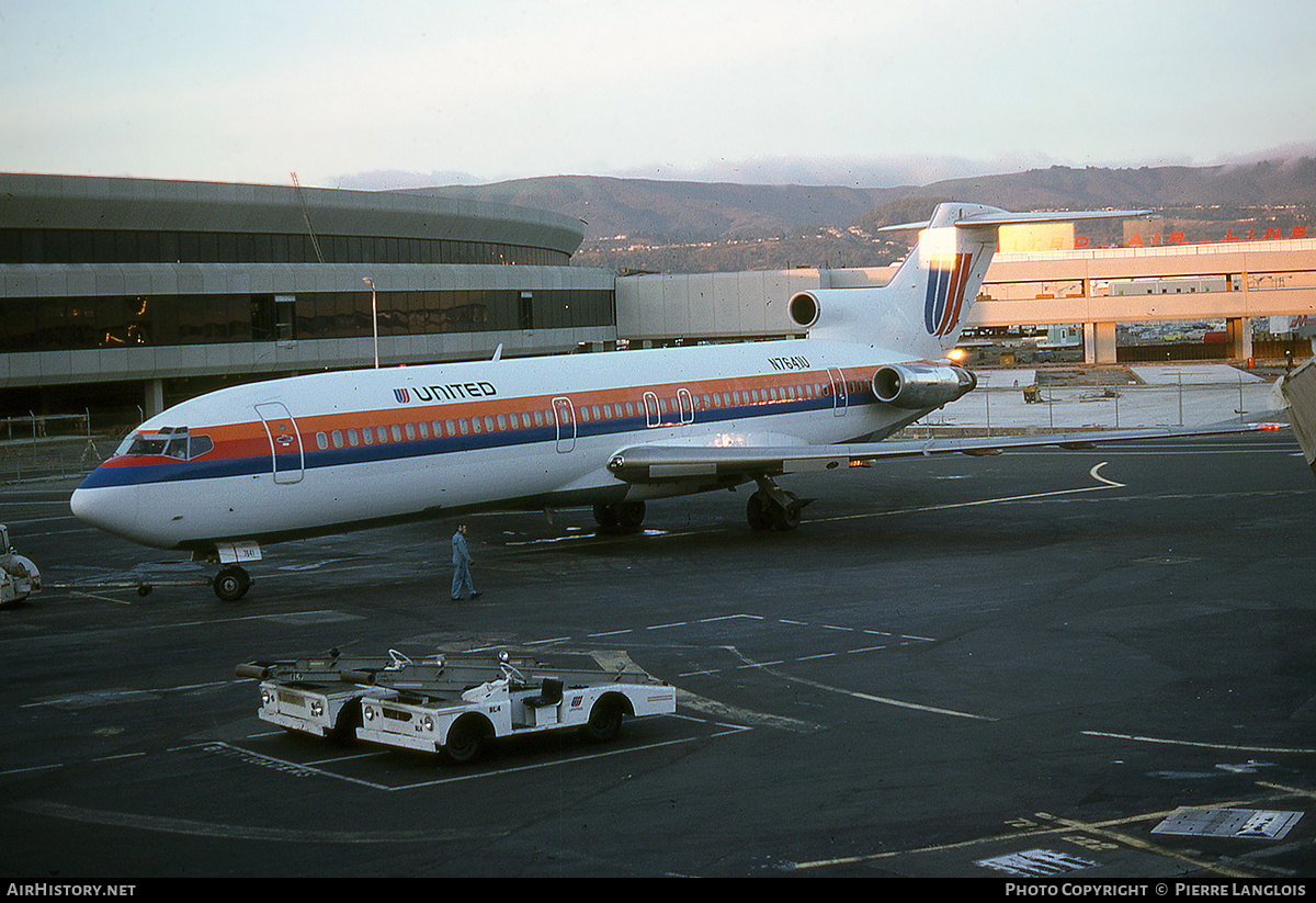 Aircraft Photo of N7641U | Boeing 727-222 | United Airlines | AirHistory.net #309329