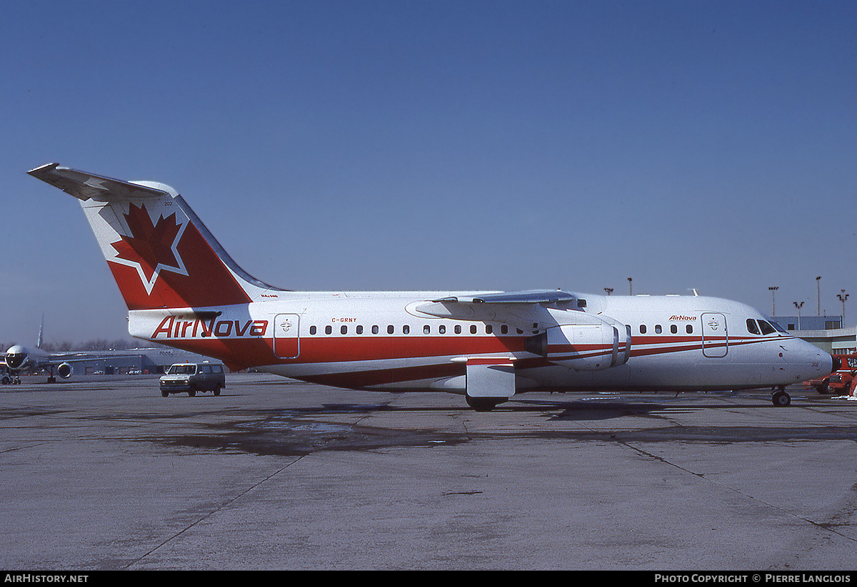 Aircraft Photo of C-GRNY | British Aerospace BAe-146-200 | Air Nova | AirHistory.net #309339