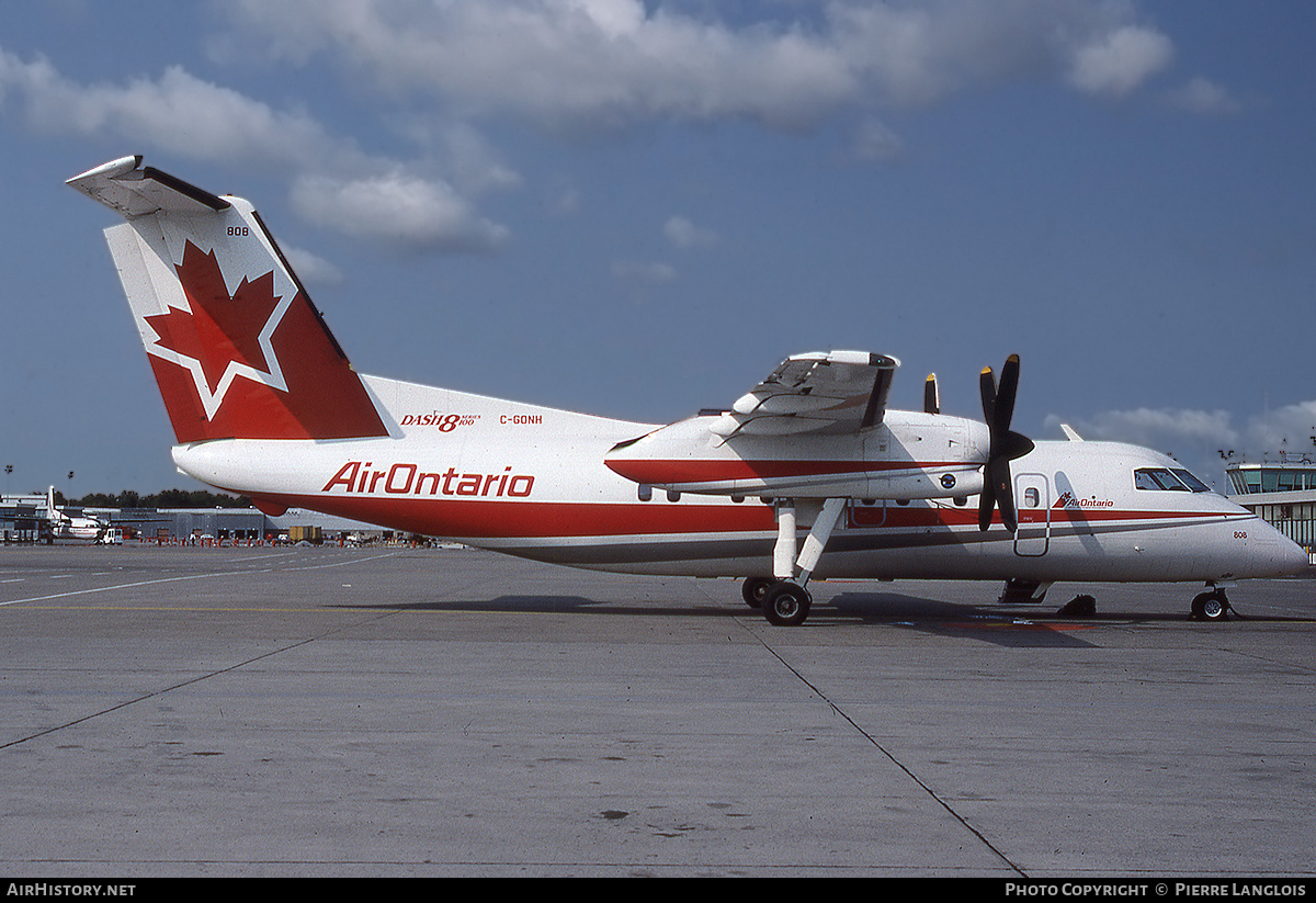 Aircraft Photo of C-GONH | De Havilland Canada DHC-8-102 Dash 8 | Air Ontario | AirHistory.net #309346