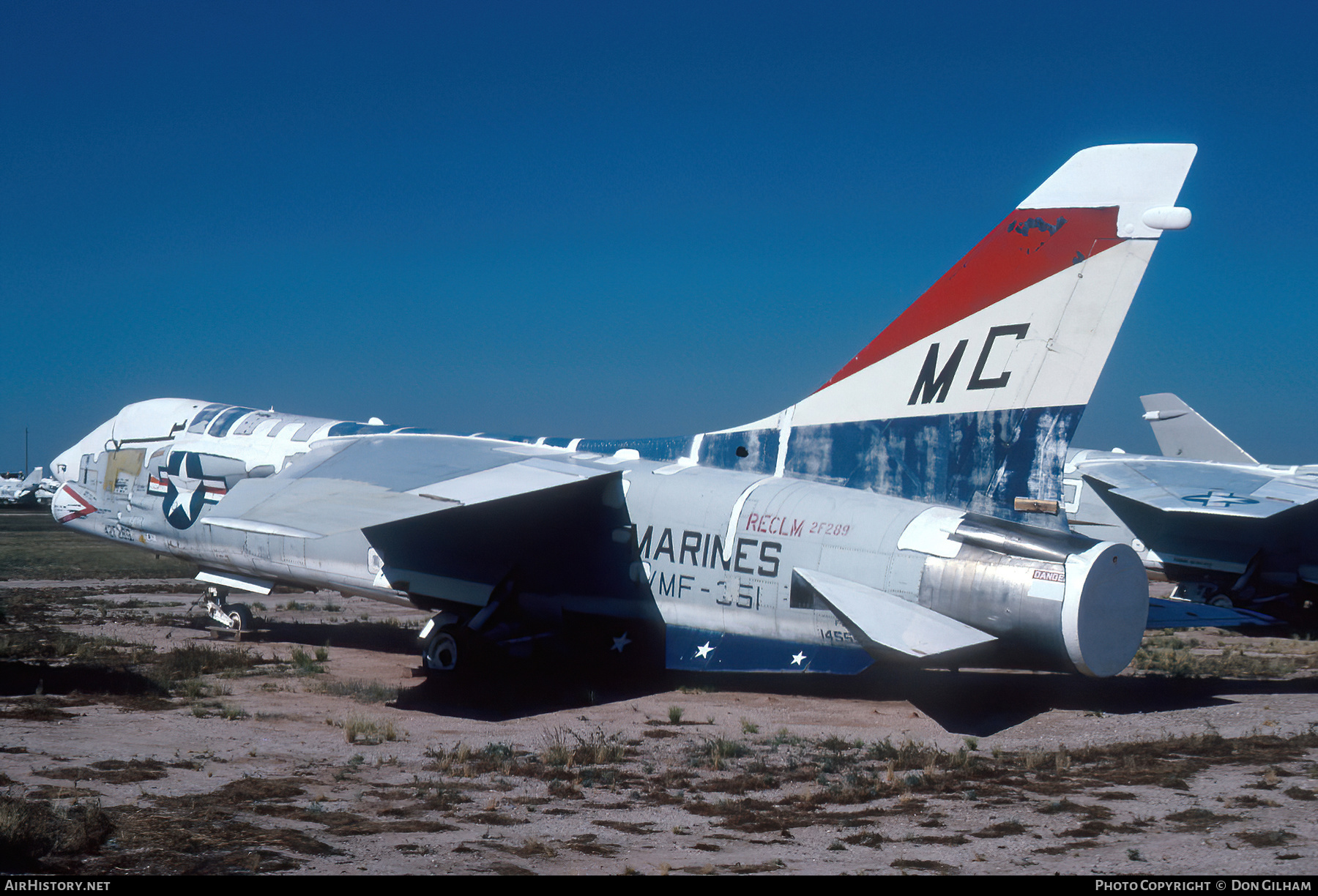 Aircraft Photo of 145558 | Vought F-8K Crusader | USA - Marines | AirHistory.net #309347