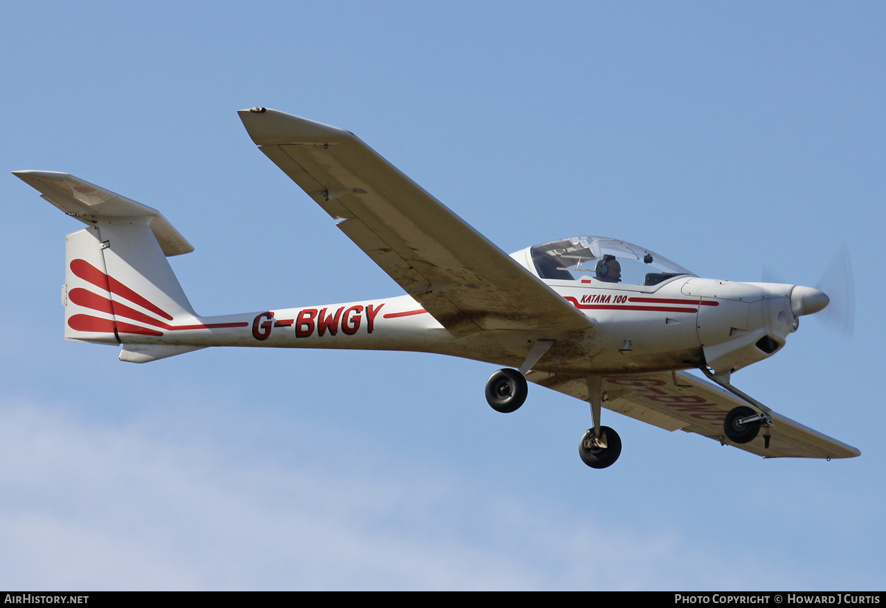 Aircraft Photo of G-BWGY | HOAC DV-20-100 Katana | AirHistory.net #309350