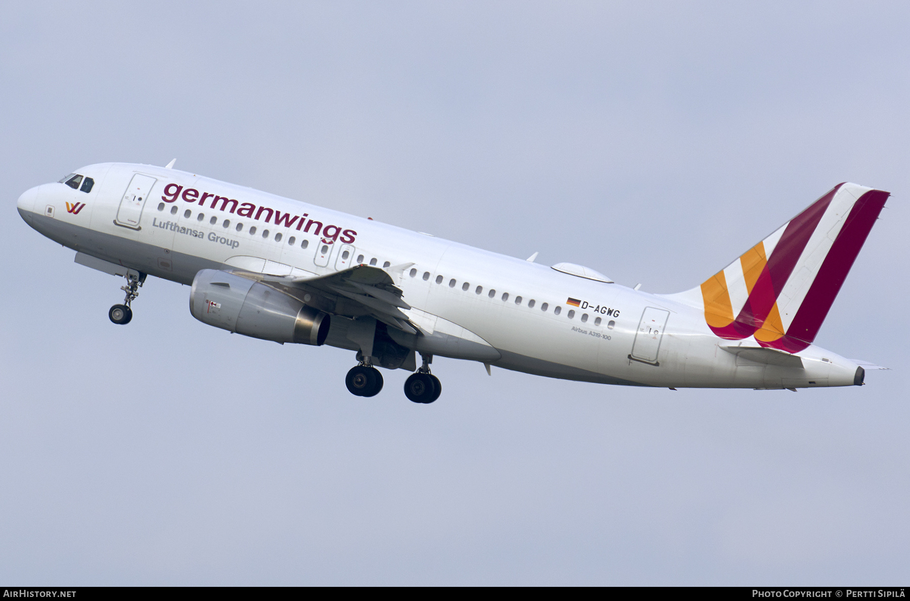 Aircraft Photo of D-AGWG | Airbus A319-132 | Germanwings | AirHistory.net #309354