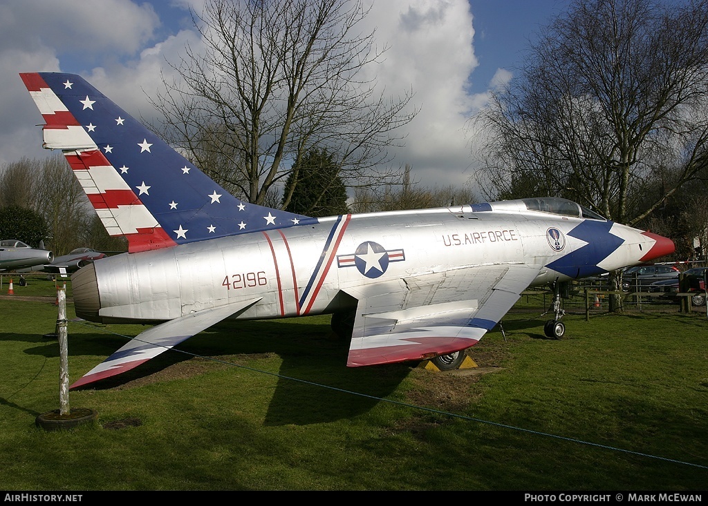 Aircraft Photo of 54-2196 / 42196 | North American F-100D Super Sabre | USA - Air Force | AirHistory.net #309357