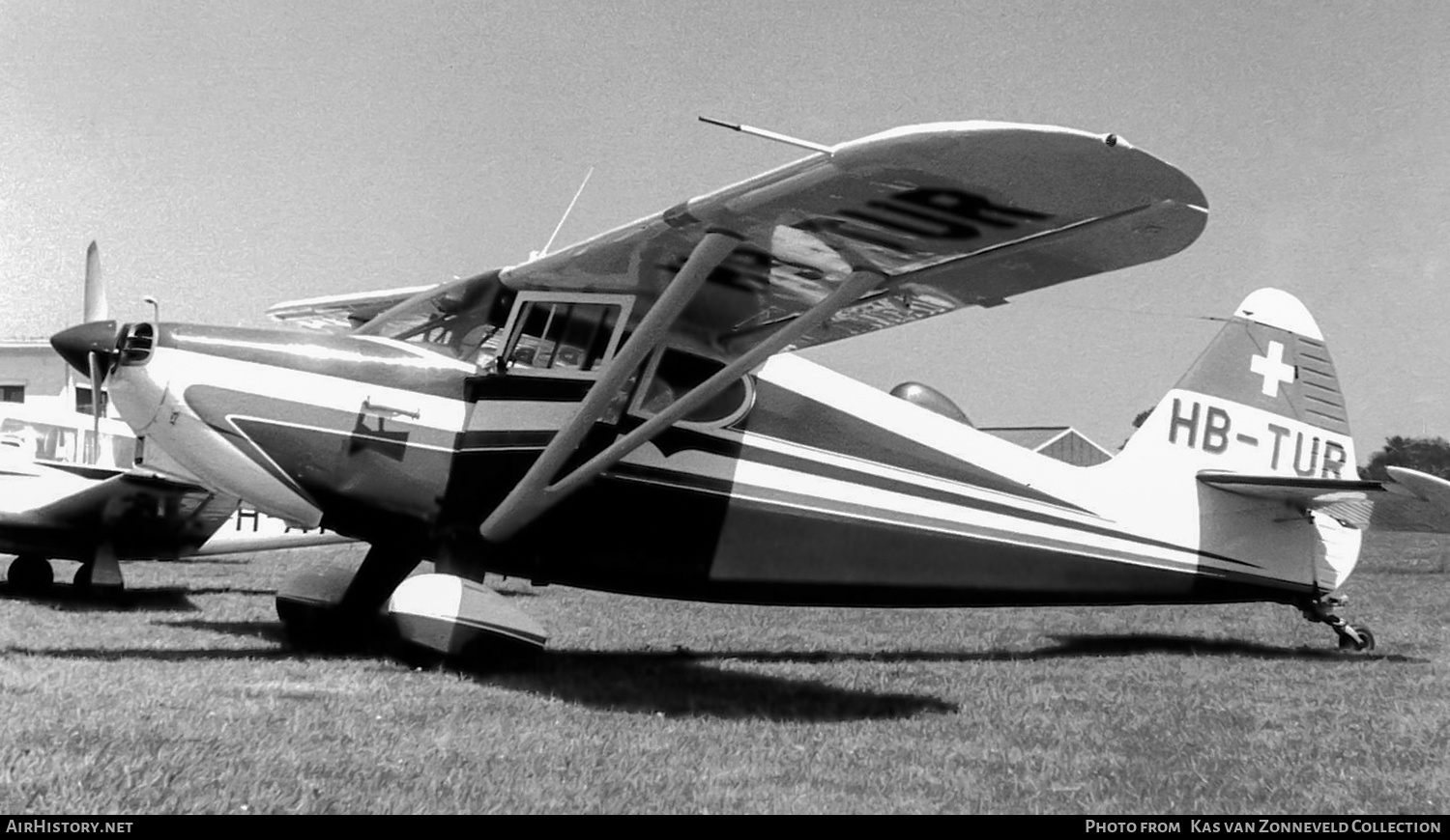 Aircraft Photo of HB-TUR | Stinson 108-2 Voyager | AirHistory.net #309395