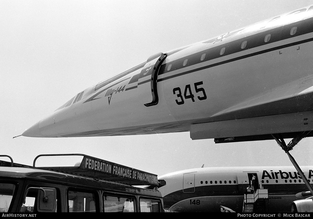 Aircraft Photo of CCCP-77110 | Tupolev Tu-144 | Aeroflot | AirHistory.net #309404