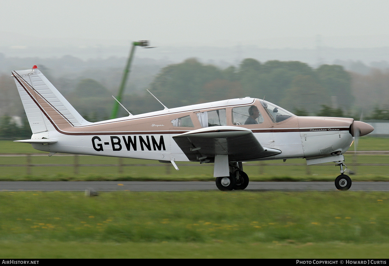 Aircraft Photo of G-BWNM | Piper PA-28R-180 Cherokee Arrow | AirHistory.net #309421