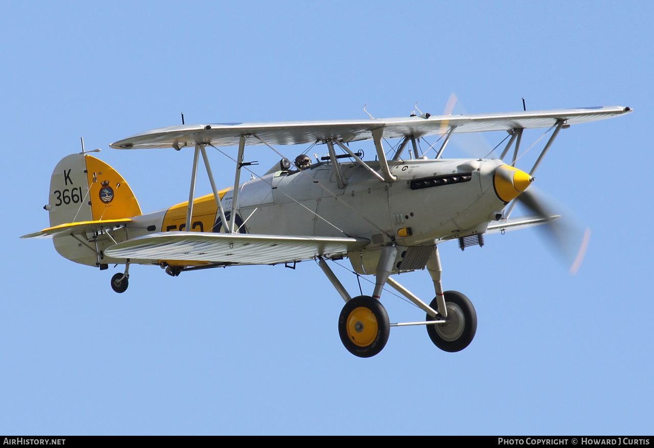 Aircraft Photo of G-BURZ / K3661 | Hawker Nimrod Mk2 | UK - Navy | AirHistory.net #309427