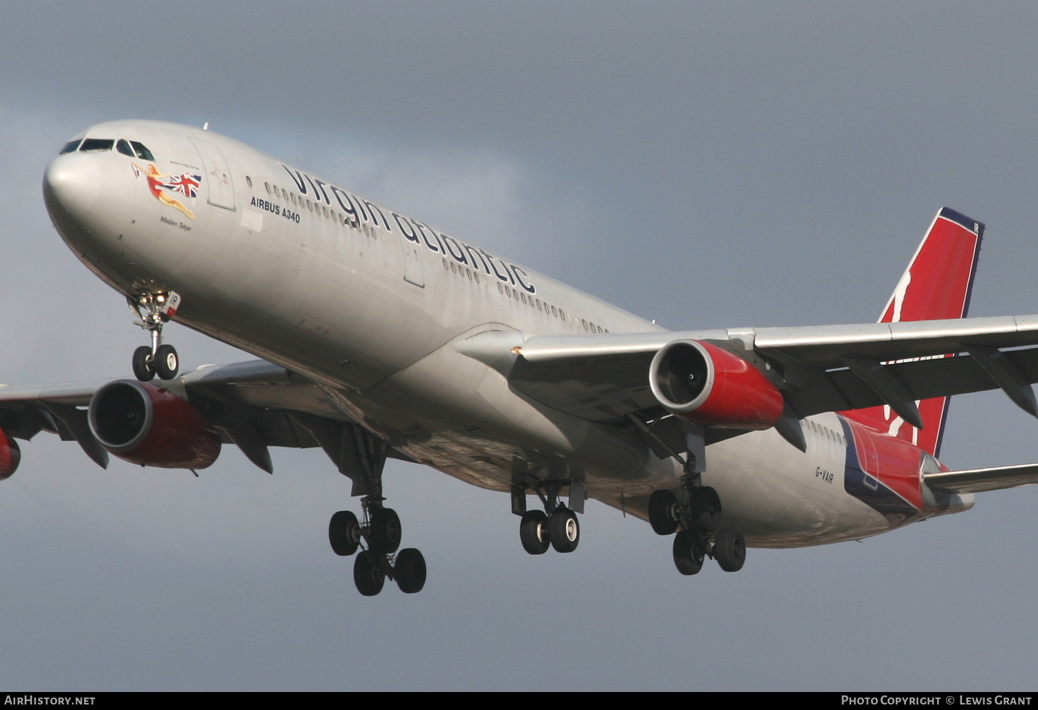 Aircraft Photo of G-VAIR | Airbus A340-313X | Virgin Atlantic Airways | AirHistory.net #309432