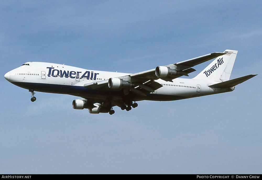 Aircraft Photo of N603FF | Boeing 747-130 | Tower Air | AirHistory.net #309459