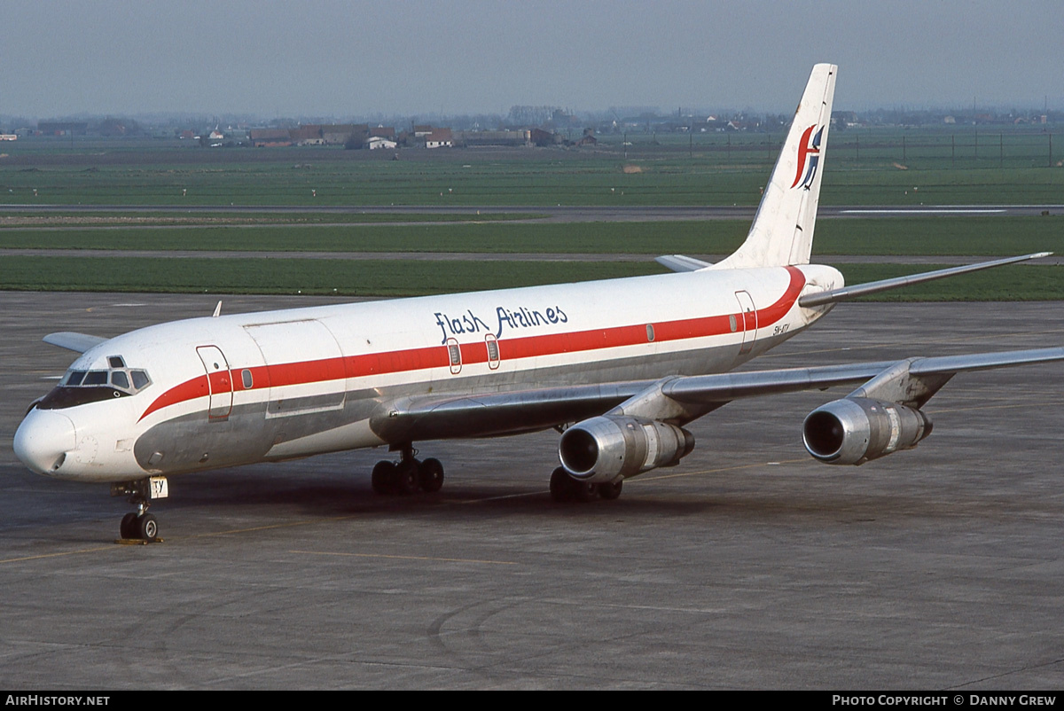 Aircraft Photo of 5N-ATY | Douglas DC-8-55(F) | Flash Airlines | AirHistory.net #309461