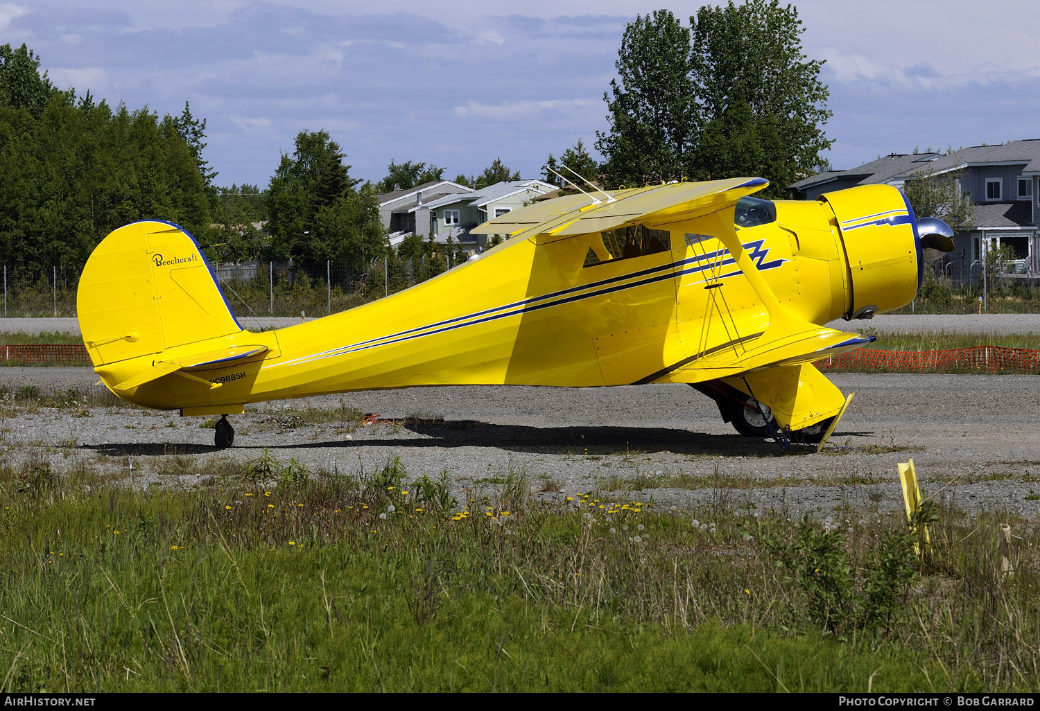 Aircraft Photo of N9885H / NC9885H | Beech D17S | AirHistory.net #309476