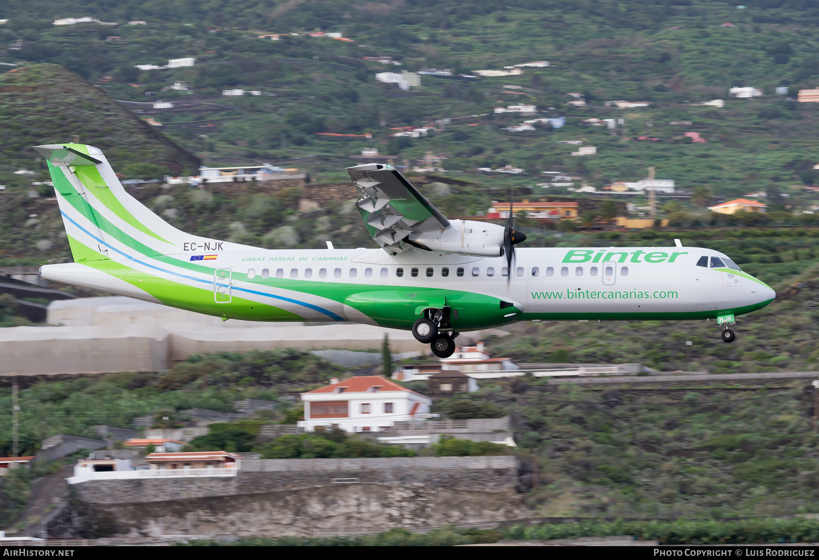Aircraft Photo of EC-NJK | ATR ATR-72-600 (ATR-72-212A) | Binter Canarias | AirHistory.net #309478