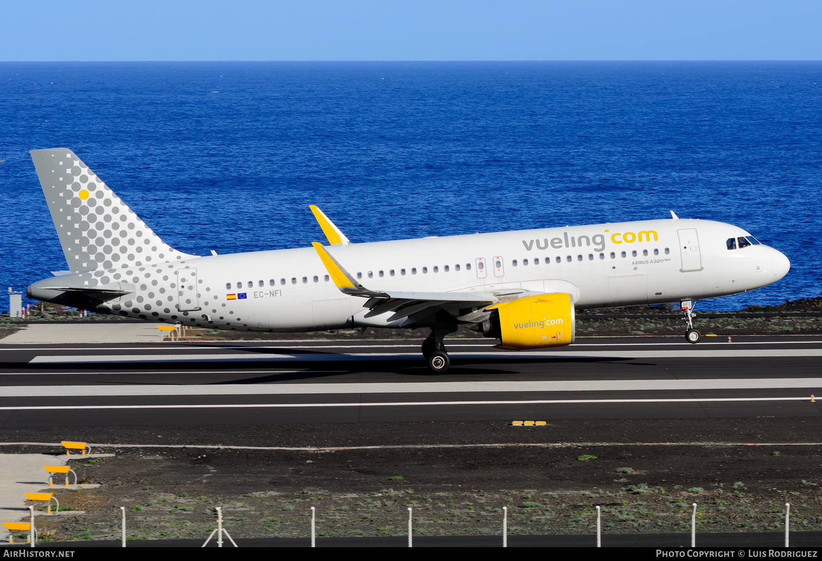 Aircraft Photo of EC-NFI | Airbus A320-271N | Vueling Airlines | AirHistory.net #309483
