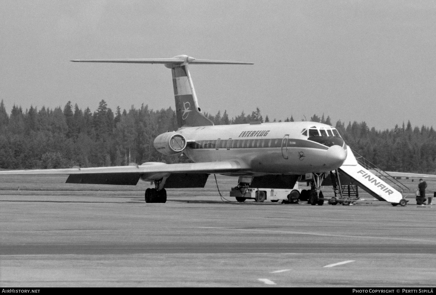 Aircraft Photo of DM-SCO | Tupolev Tu-134AK | Interflug | AirHistory.net #309498