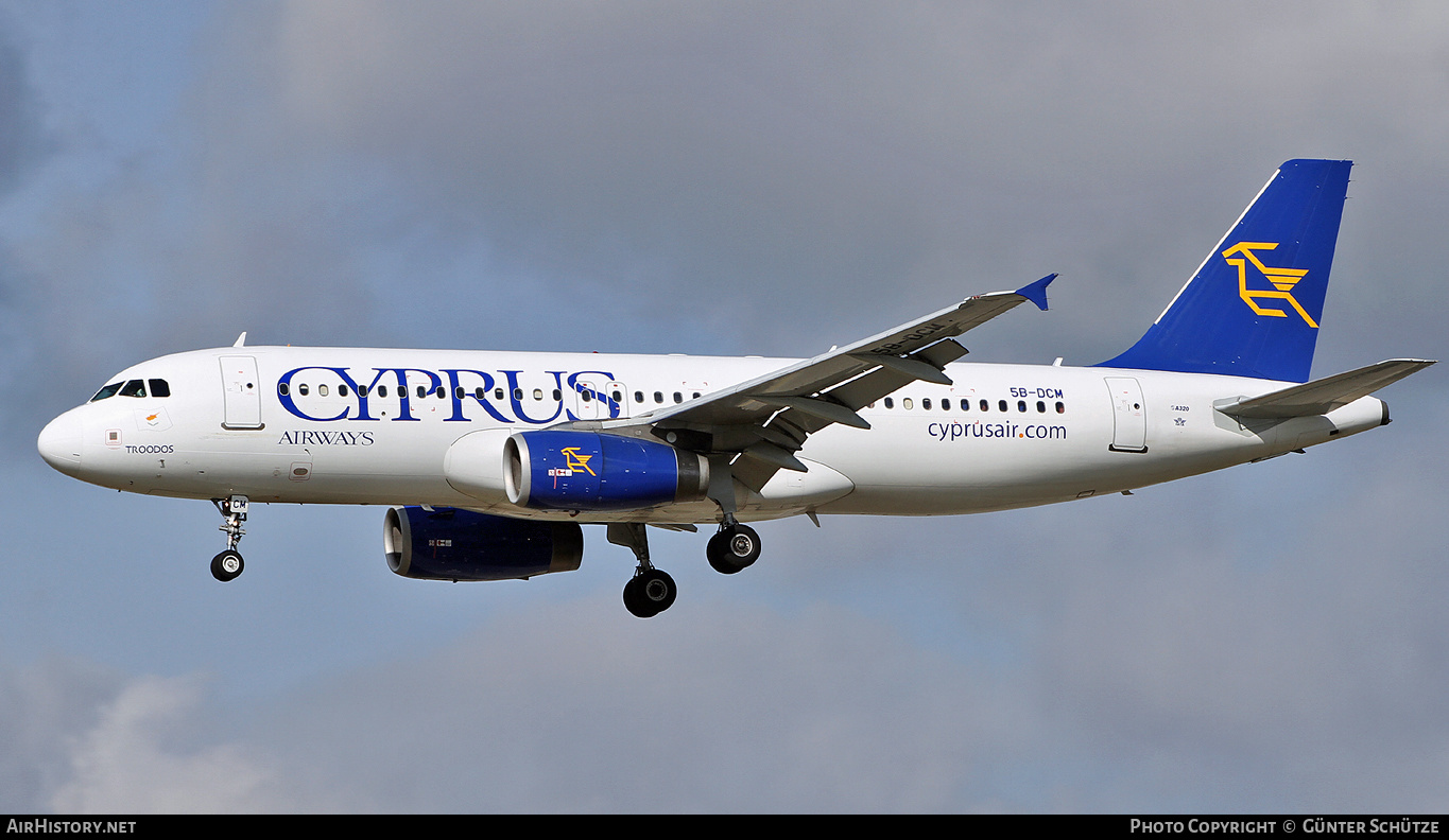 Aircraft Photo of 5B-DCM | Airbus A320-232 | Cyprus Airways | AirHistory.net #309499