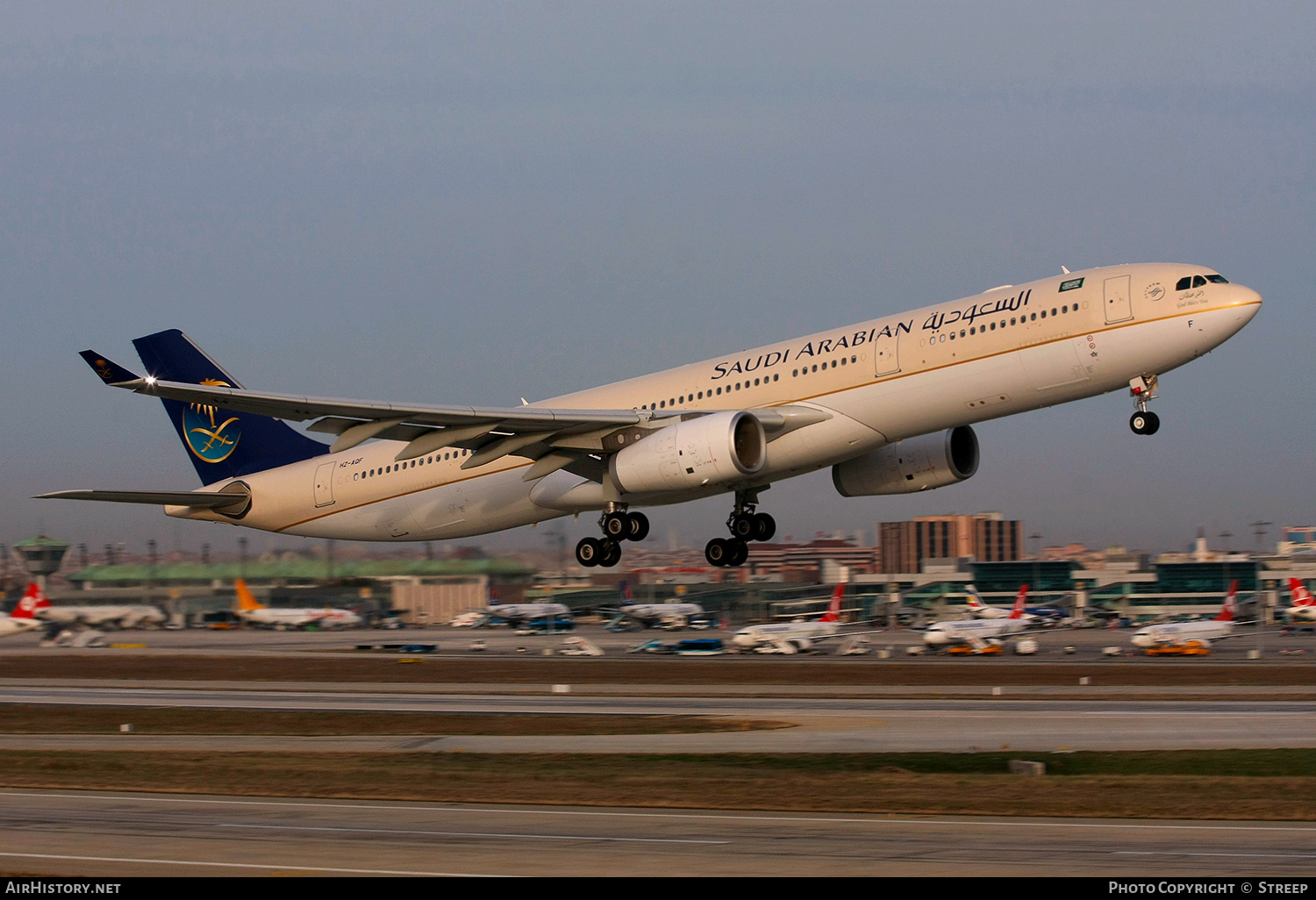 Aircraft Photo of HZ-AQF | Airbus A330-343 | Saudi Arabian Airlines | AirHistory.net #309507