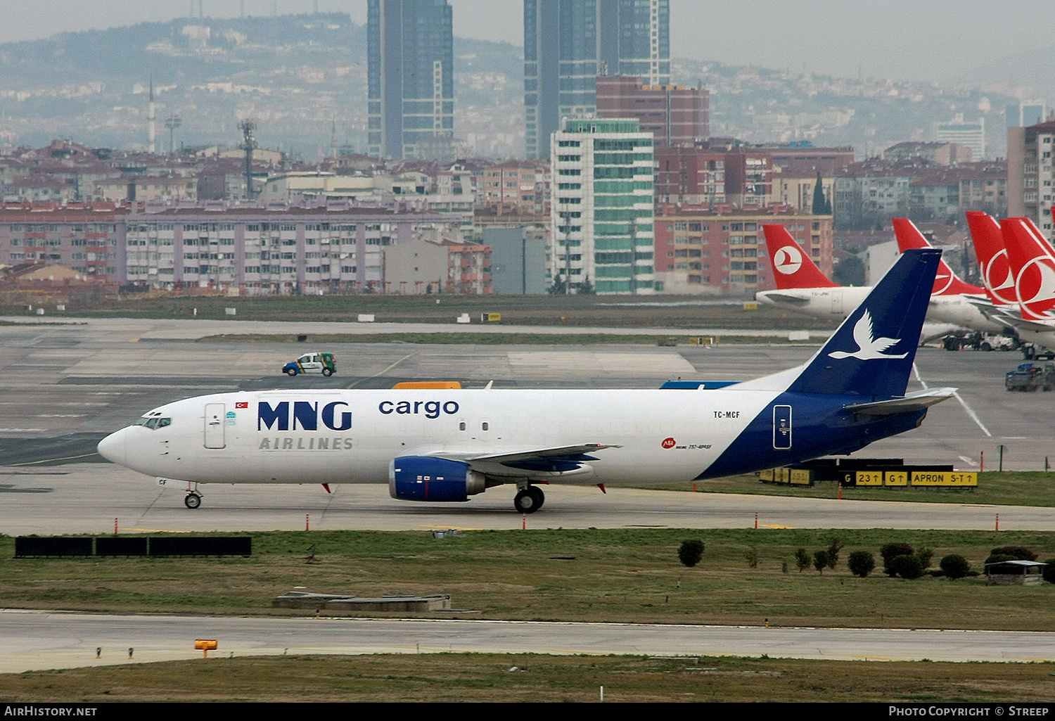 Aircraft Photo of TC-MCF | Boeing 737-4K5(SF) | MNG Airlines Cargo | AirHistory.net #309508