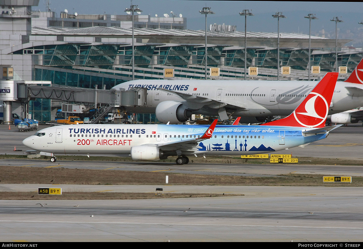 Aircraft Photo of TC-JYI | Boeing 737-9F2/ER | Turkish Airlines | AirHistory.net #309513