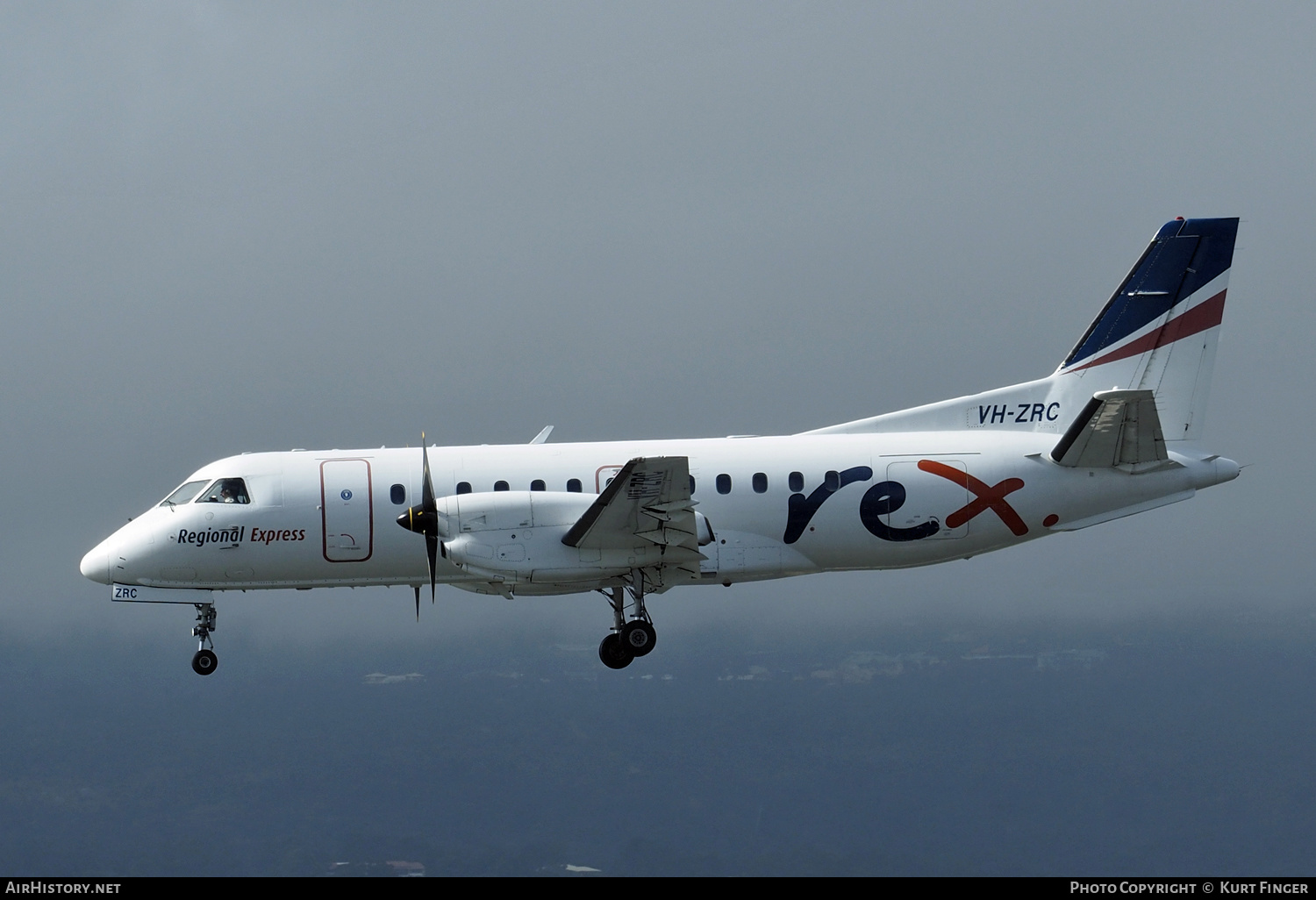 Aircraft Photo of VH-ZRC | Saab 340B | REX - Regional Express | AirHistory.net #309520