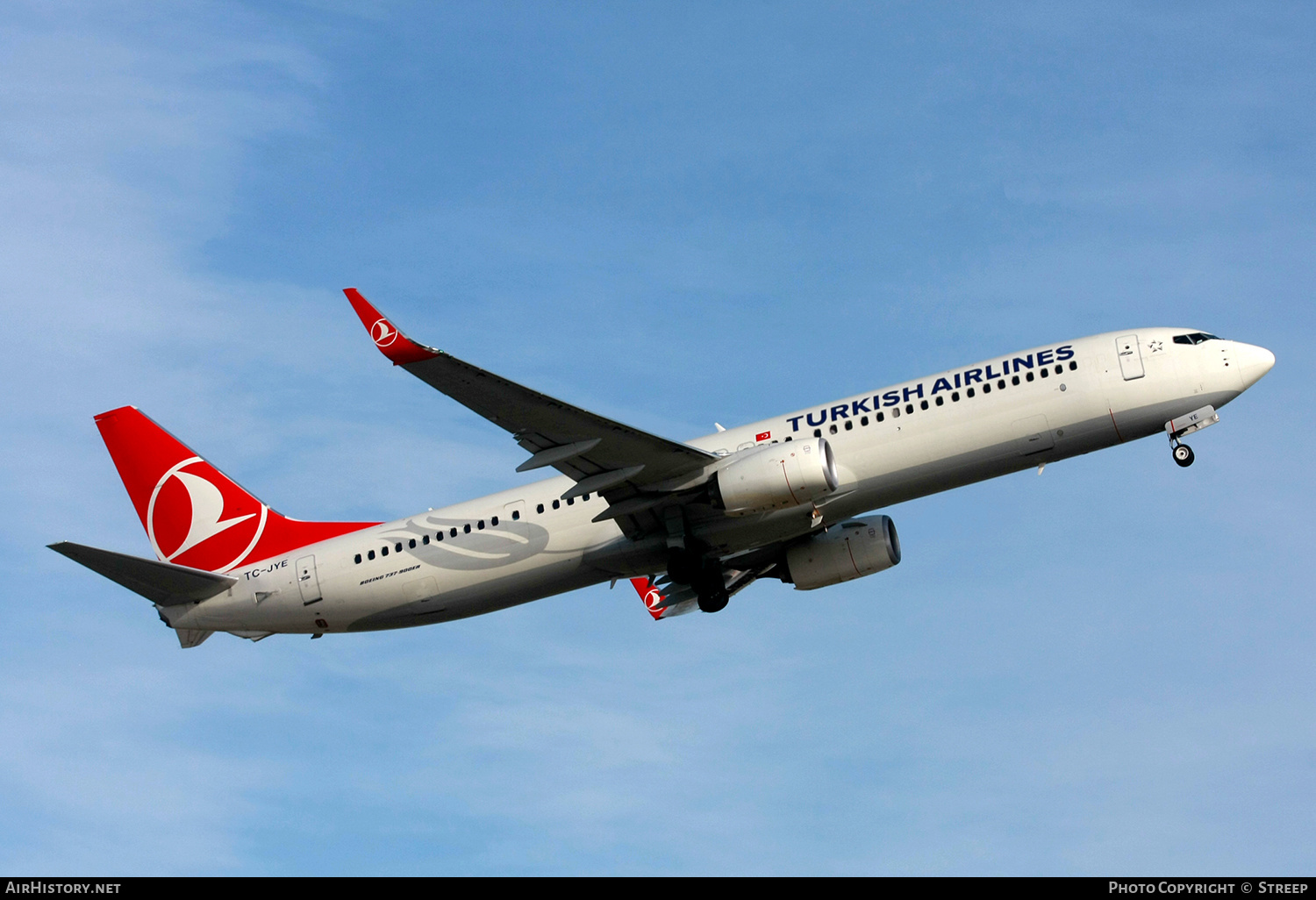 Aircraft Photo of TC-JYE | Boeing 737-9F2/ER | Turkish Airlines | AirHistory.net #309522