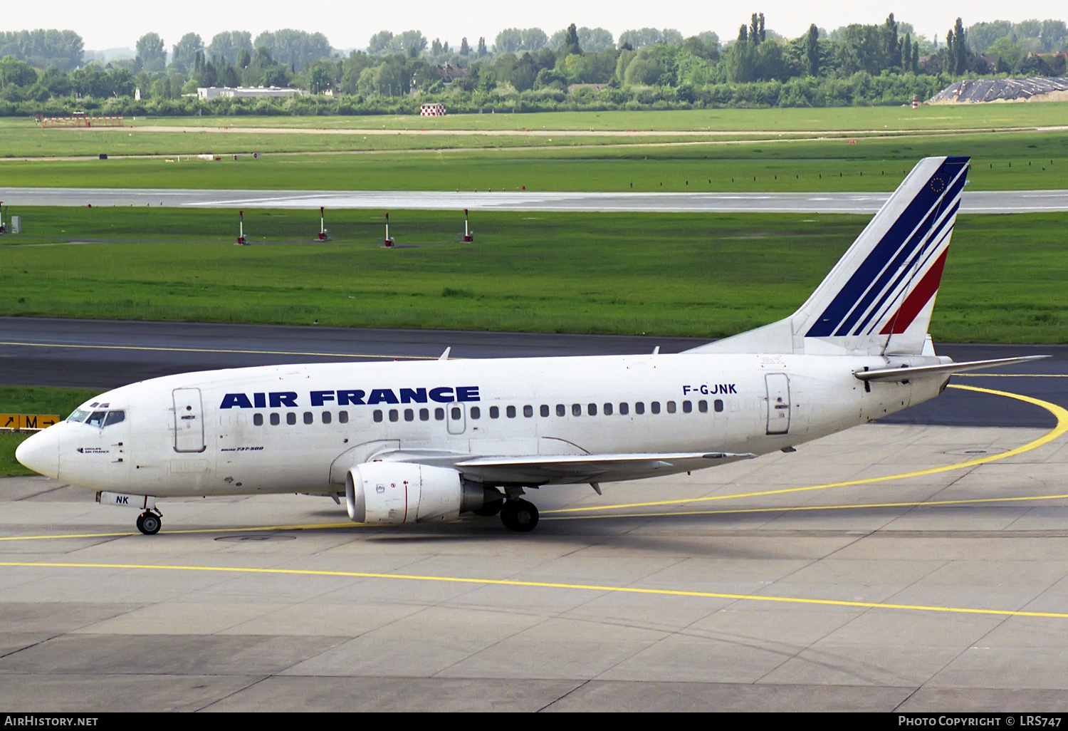 Aircraft Photo of F-GJNK | Boeing 737-528 | Air France | AirHistory.net #309534