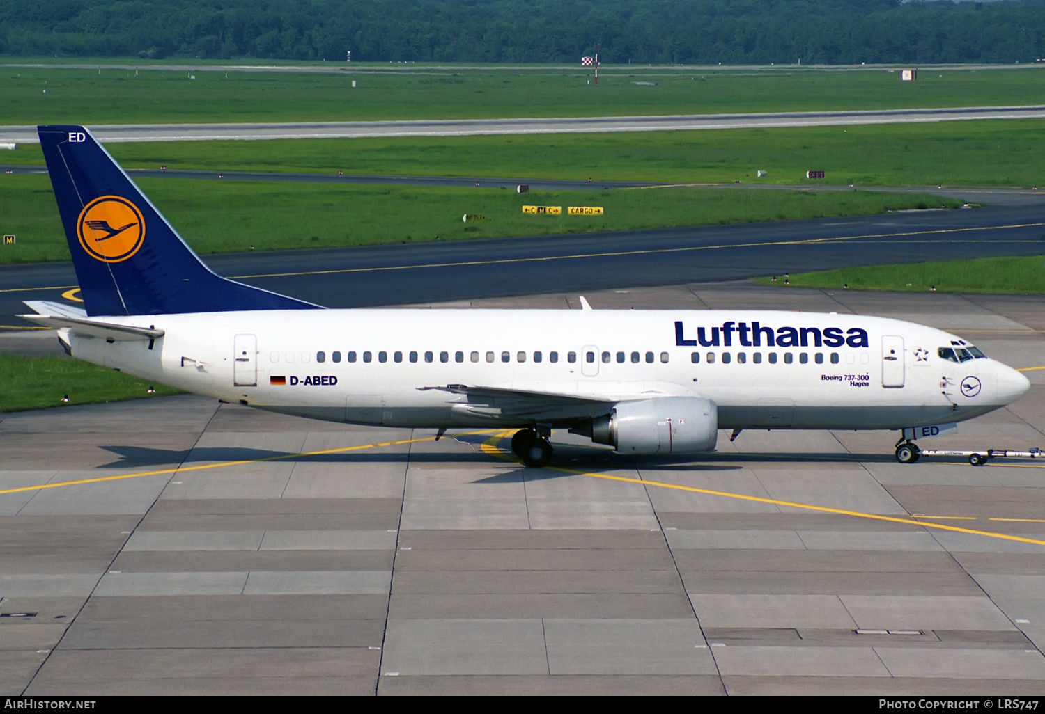 Aircraft Photo of D-ABED | Boeing 737-330 | Lufthansa | AirHistory.net #309535
