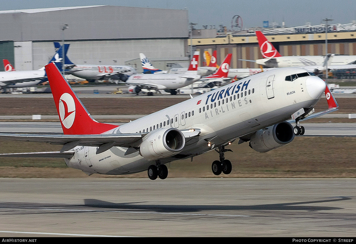 Aircraft Photo of TC-JGN | Boeing 737-8F2 | Turkish Airlines | AirHistory.net #309538
