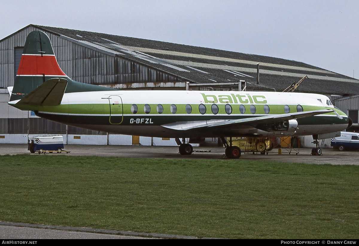 Aircraft Photo of G-BFZL | Vickers 836 Viscount | Baltic Airlines | AirHistory.net #309562