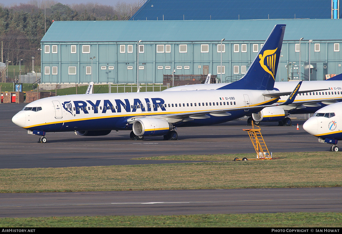 Aircraft Photo of EI-EBD | Boeing 737-8AS | Ryanair | AirHistory.net #309586