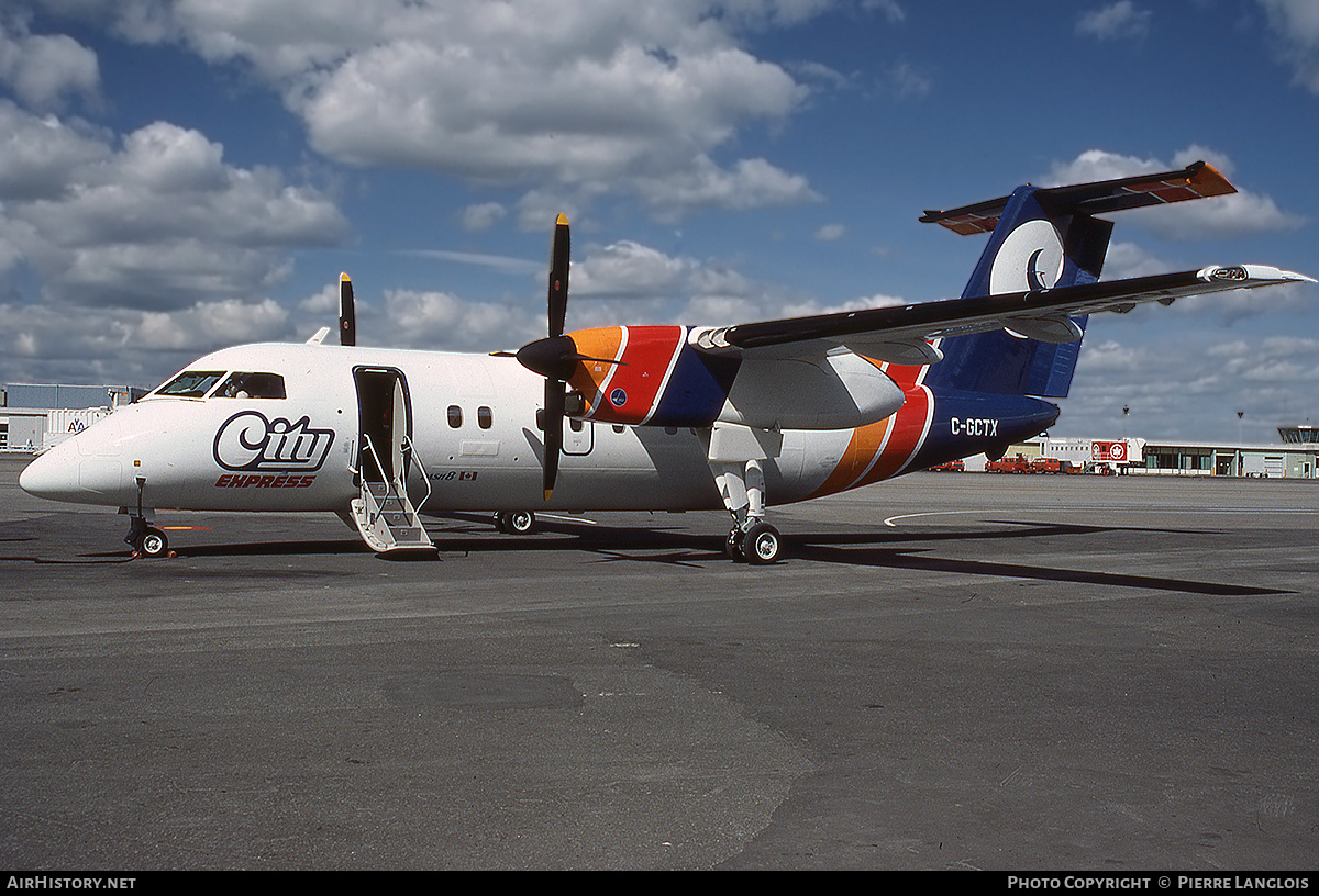 Aircraft Photo of C-GCTX | De Havilland Canada DHC-8-102 Dash 8 | City Express - Cité Express | AirHistory.net #309597