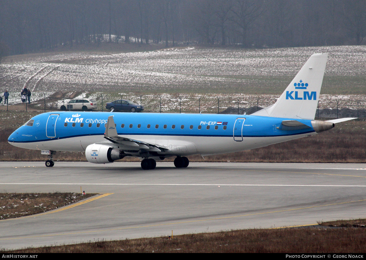 Aircraft Photo of PH-EXP | Embraer 175STD (ERJ-170-200STD) | KLM Cityhopper | AirHistory.net #309604