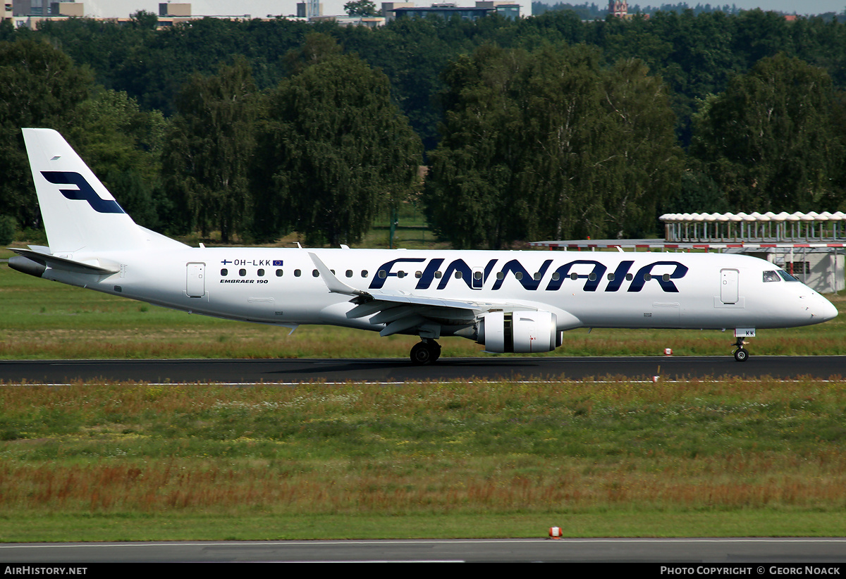 Aircraft Photo of OH-LKK | Embraer 190LR (ERJ-190-100LR) | Finnair | AirHistory.net #309614
