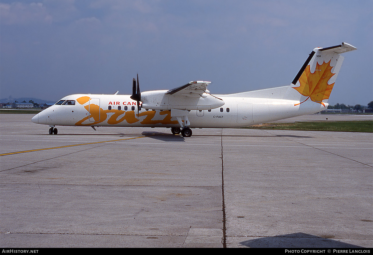 Aircraft Photo of C-FACF | De Havilland Canada DHC-8-311 Dash 8 | Air Canada Jazz | AirHistory.net #309619