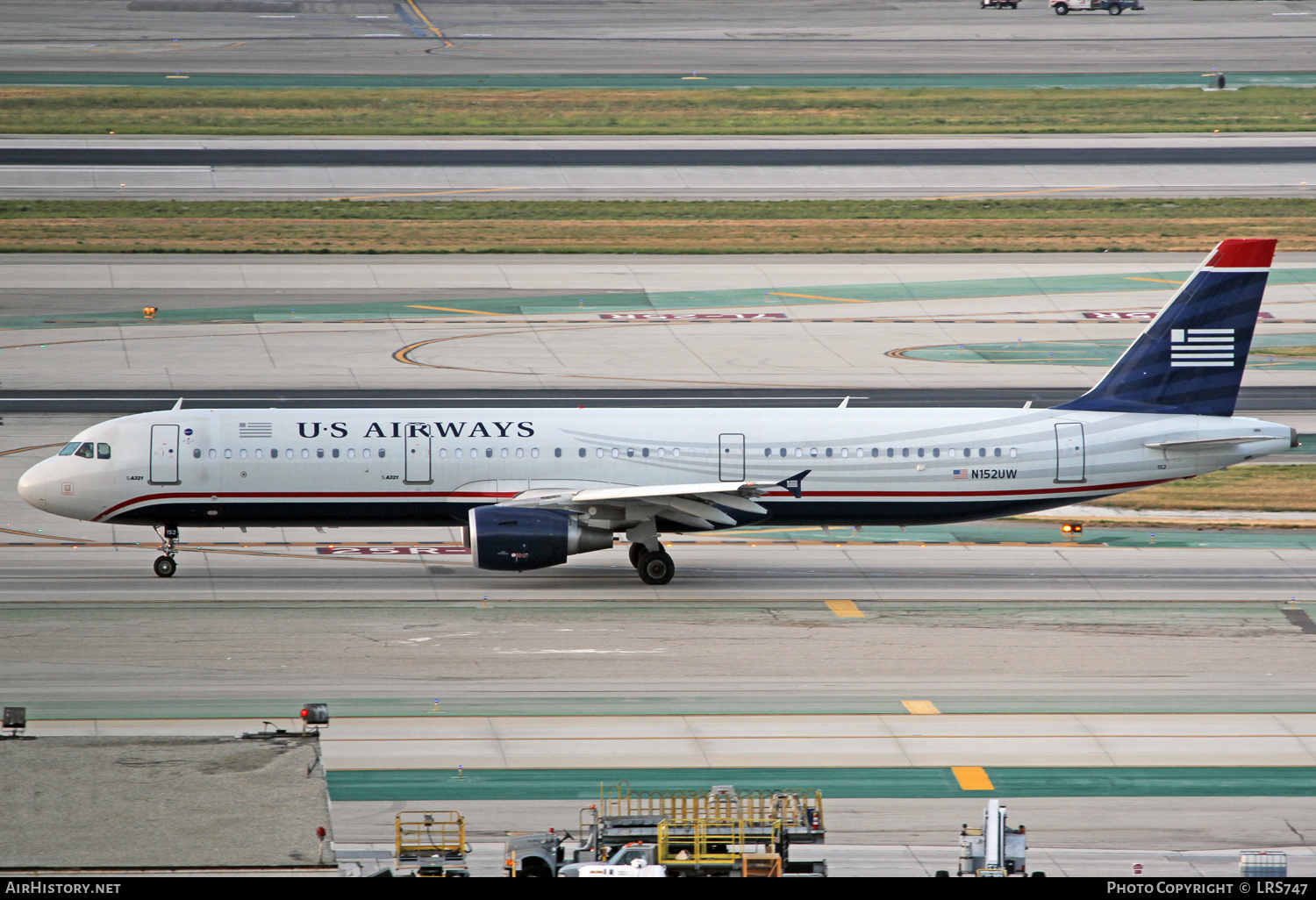 Aircraft Photo of N152UW | Airbus A321-231 | US Airways | AirHistory.net #309635