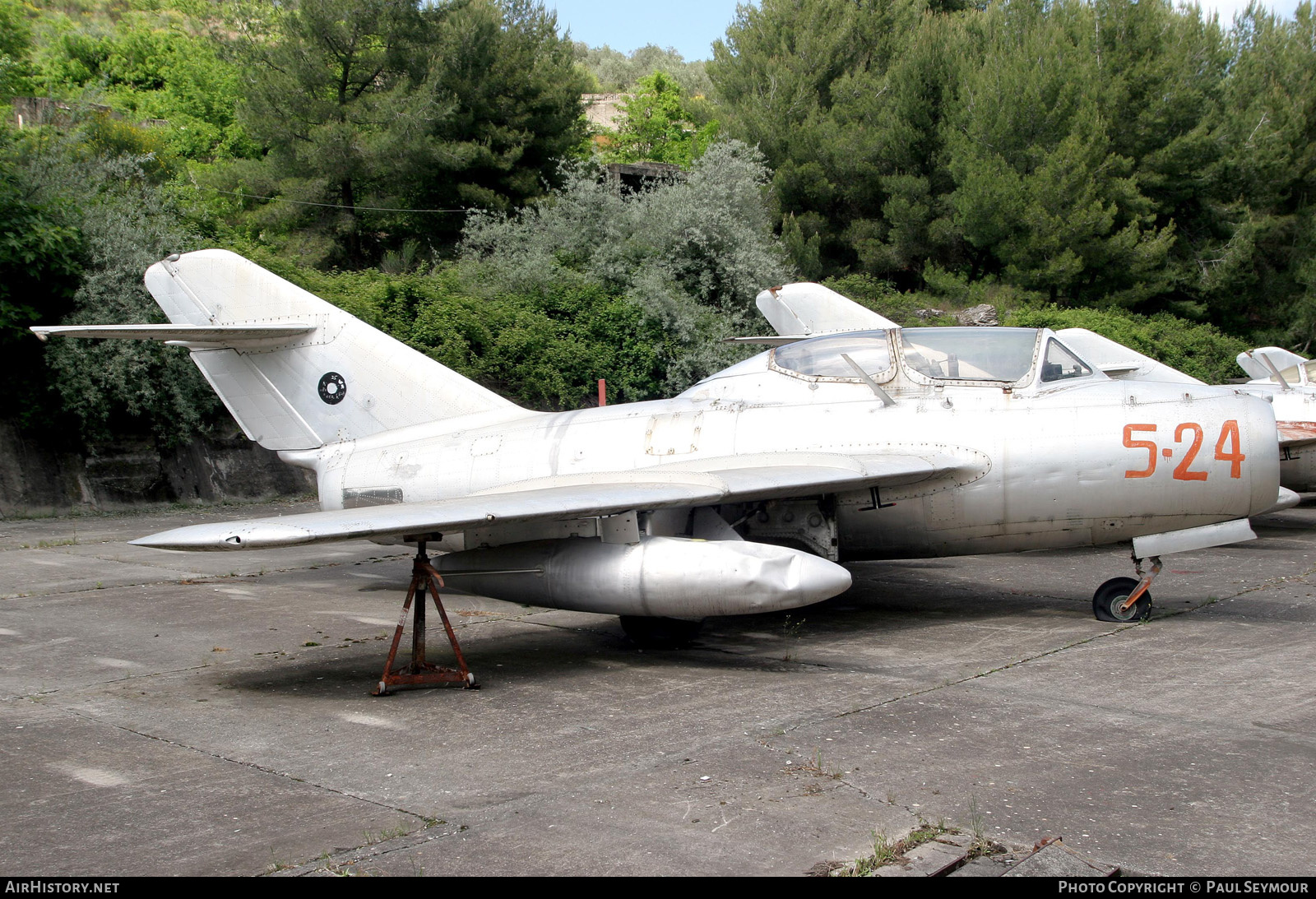 Aircraft Photo of 5-24 | Mikoyan-Gurevich MiG-15UTI | Albania - Air Force | AirHistory.net #309639
