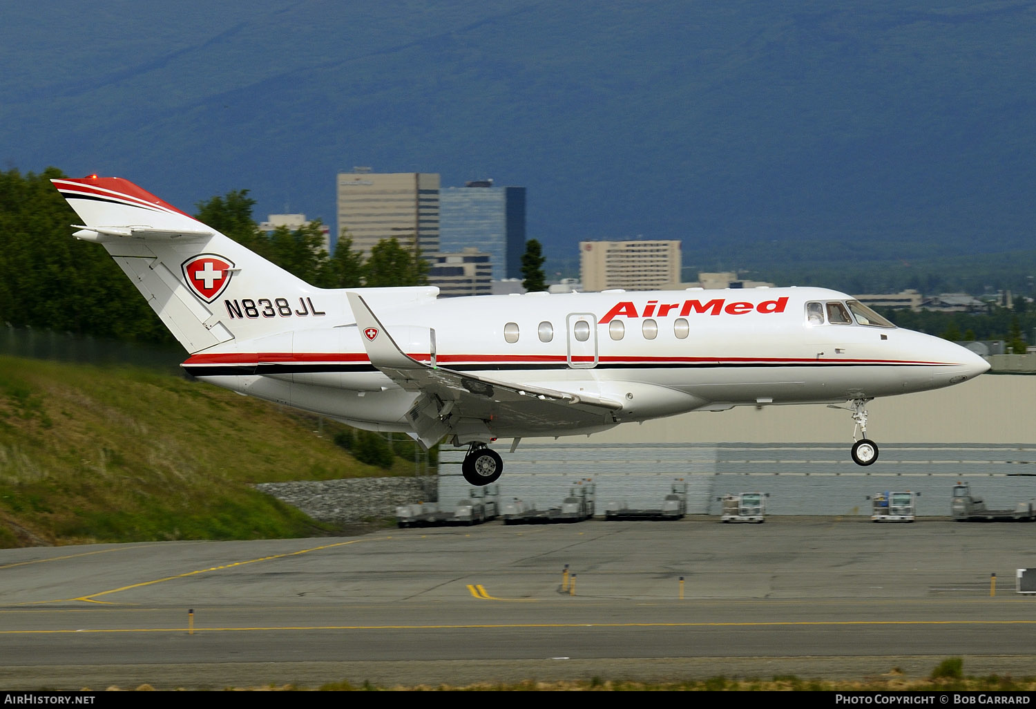 Aircraft Photo of N838JL | British Aerospace BAe-125-800SP | Air Med International | AirHistory.net #309640