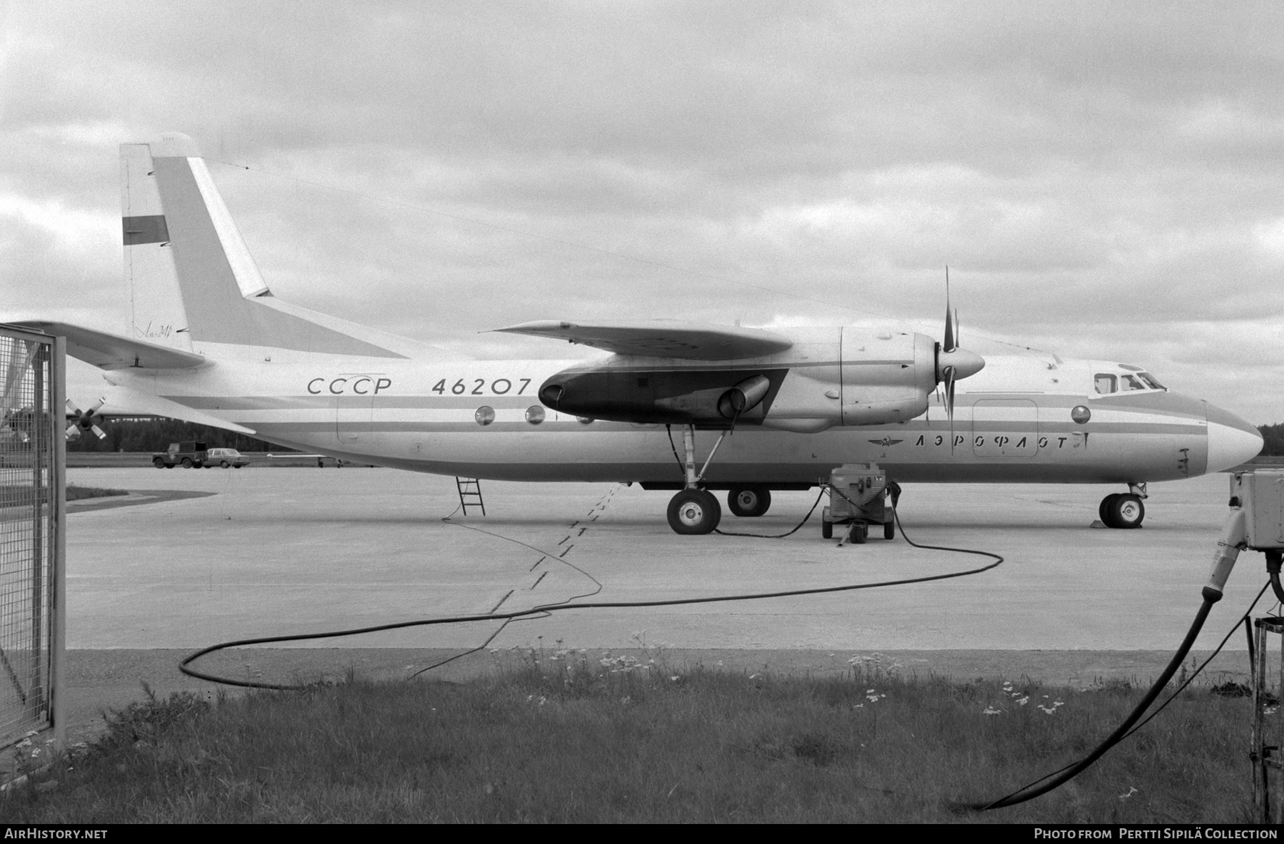 Aircraft Photo of CCCP-46207 | Antonov An-24B | Aeroflot | AirHistory.net #309643